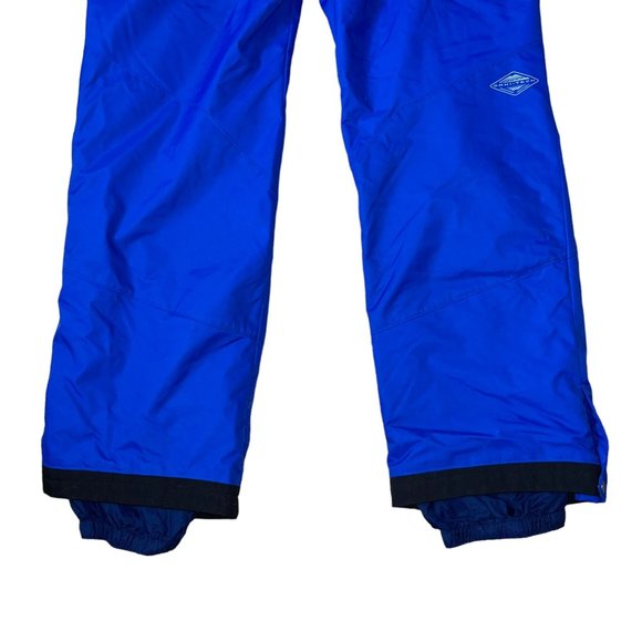 Columbia OmniTech Ski Snow Pants Mens S Regular Waterproof Breathable Blue - Picture 9 of 11